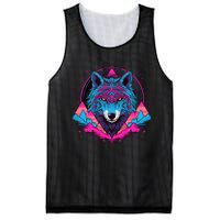 Wolf And Wolves Mesh Reversible Basketball Jersey Tank