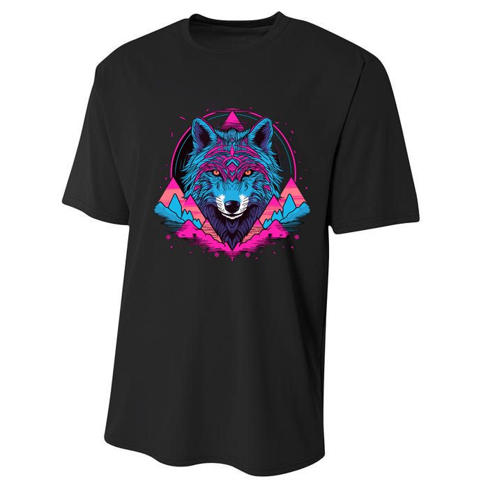 Wolf And Wolves Performance Sprint T-Shirt