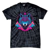 Wolf And Wolves Tie-Dye T-Shirt