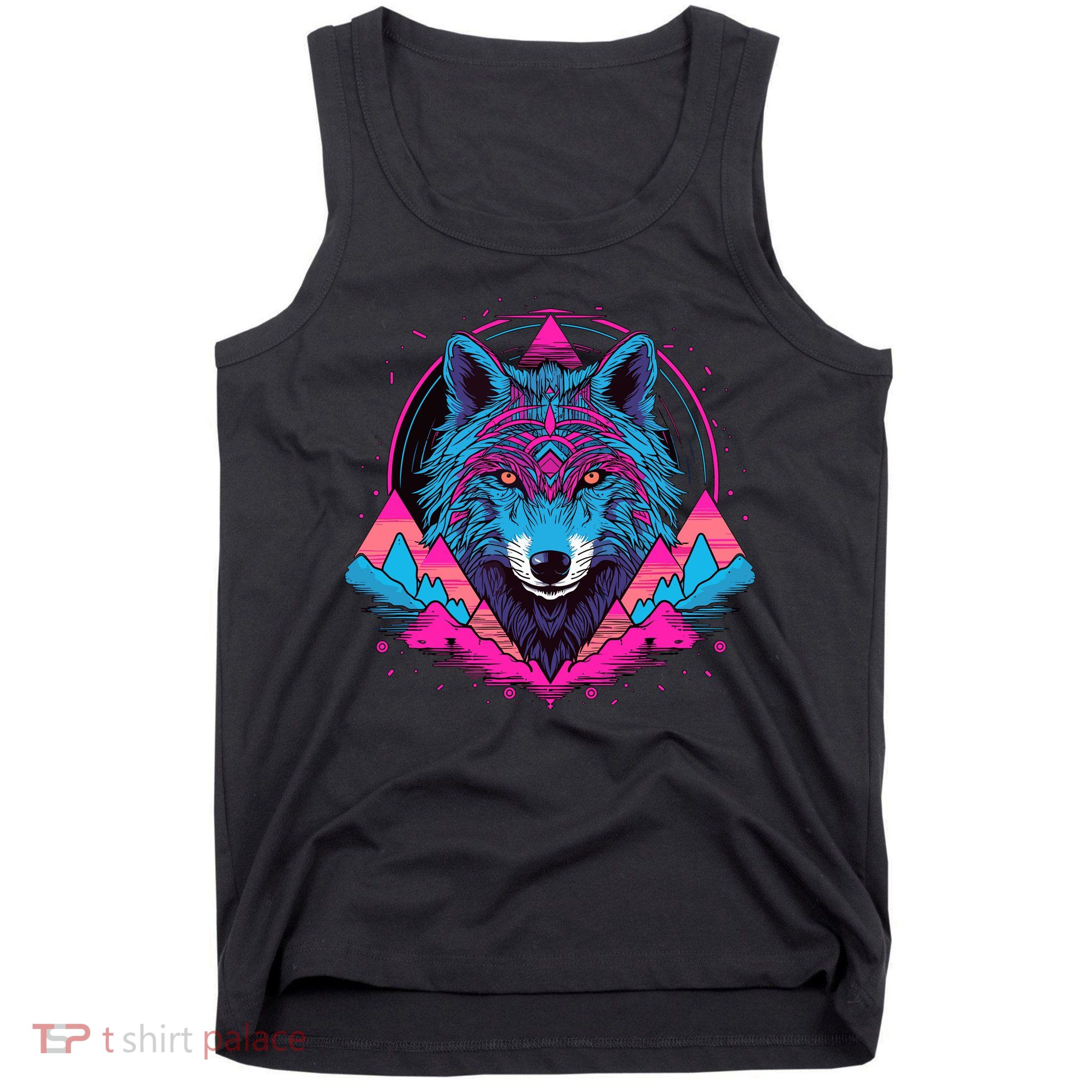 Wolf And Wolves Tank Top