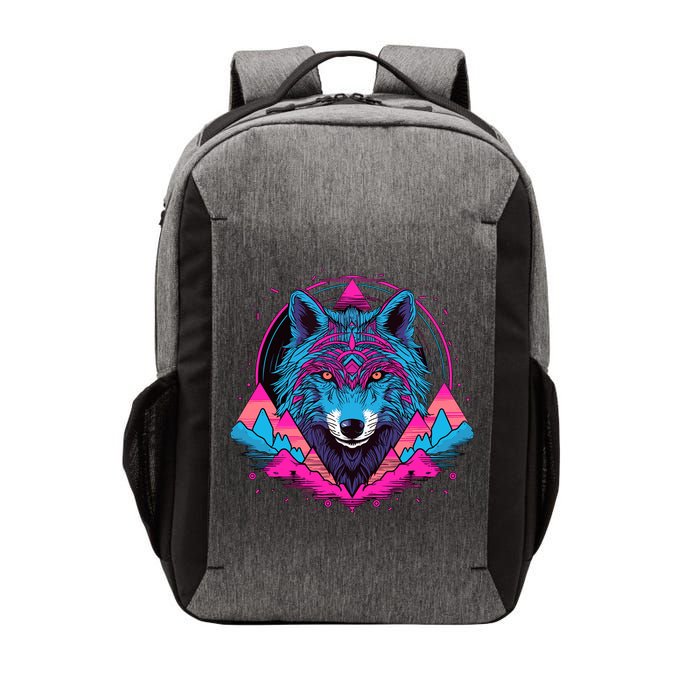 Wolf And Wolves Vector Backpack
