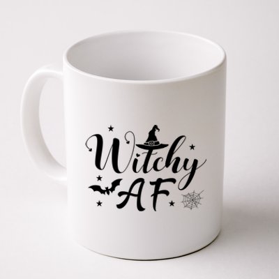 Witchy Af Witch Wiccan And Pagan Funny Gift Halloween Meaningful Gift Coffee Mug