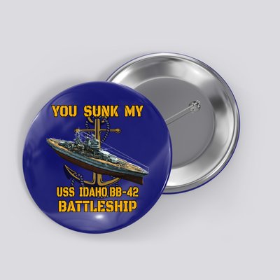 Ww2 American Warship Uss Idaho Bbgift42 Battleship Veterans Day Gift Button