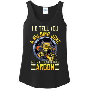 Welding Argon Welding Funny Welder Ladies Essential Tank