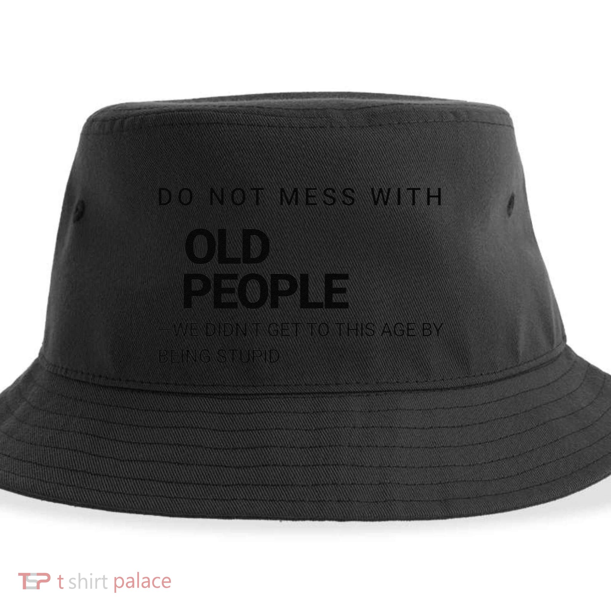 Wise And Witty Senior Wisdom Confident Elder Joke Sustainable Bucket Hat