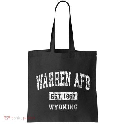 Warren Afb Wyoming Wy Vintage Sports Established Bag