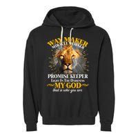 Way Maker Miracle Worker Lion Garment-Dyed Fleece Hoodie