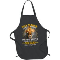 Way Maker Miracle Worker Lion Apron