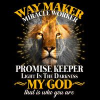 Way Maker Miracle Worker Lion 16 in Basic Backpack
