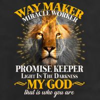 Way Maker Miracle Worker Lion Trucker Hat