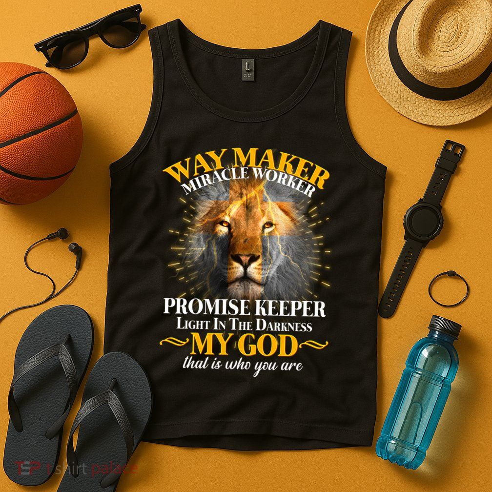 Way Maker Miracle Worker Lion Tank Top