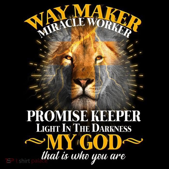 Way Maker Miracle Worker Lion Short Acrylic Beanie