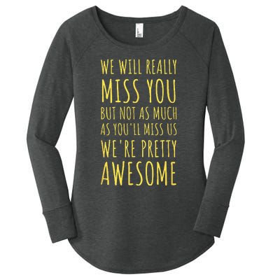 What Are You Staring At You Two Legged Freak Amputee Women's Perfect Tri Tunic Long Sleeve Shirt