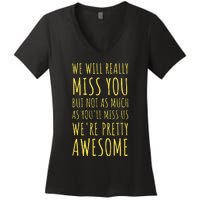 What Are You Staring At You Two Legged Freak Amputee Women's V-Neck T-Shirt