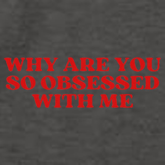 Why Are You So Obsessed With Me Aesthetic Vector Backpack