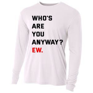 WhoS Are You Anyway Ew Cooling Performance Long Sleeve Crew