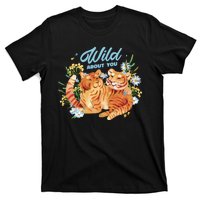 Wild About You Cute Tiger Couple T-Shirt