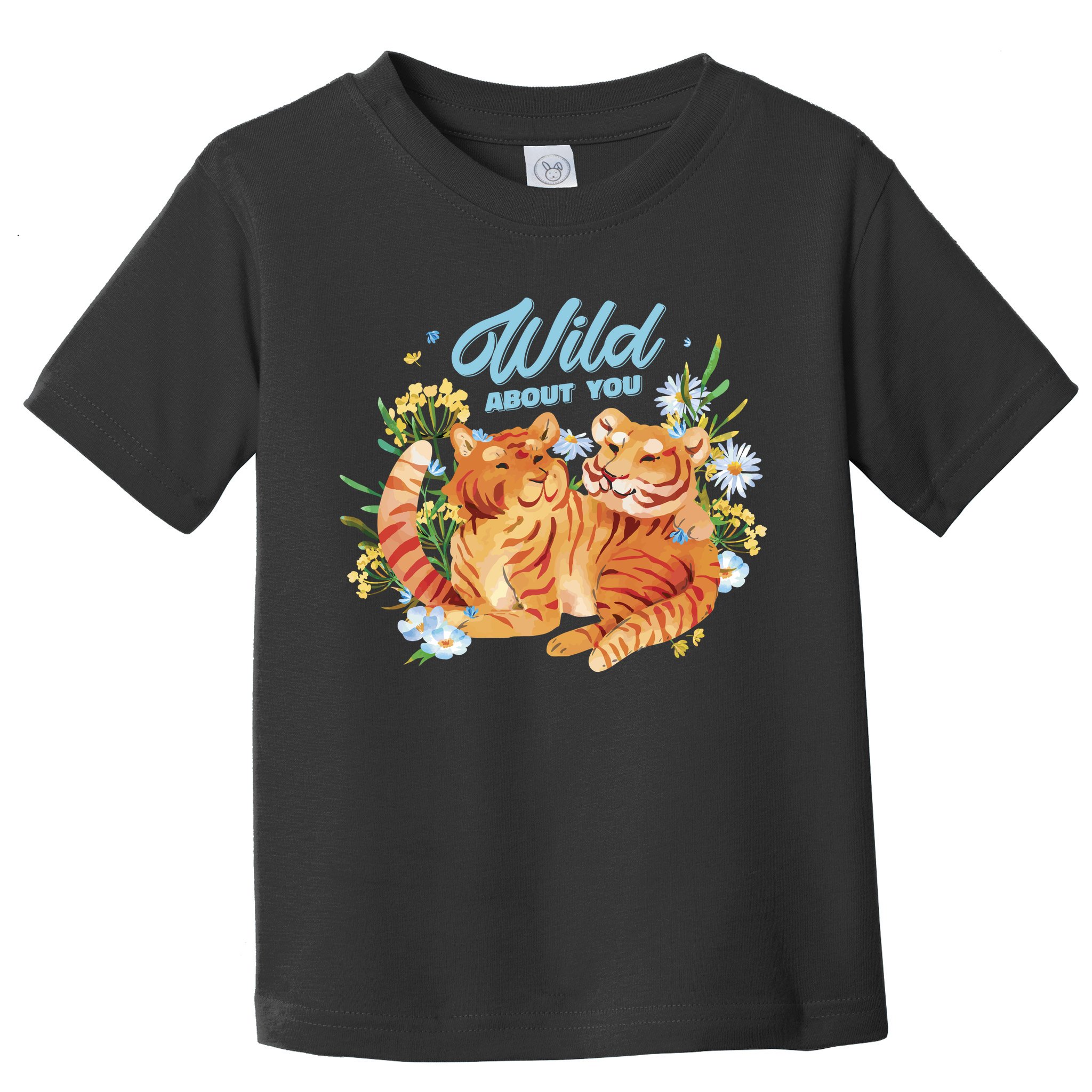 Wild About You Cute Tiger Couple Toddler T-Shirt