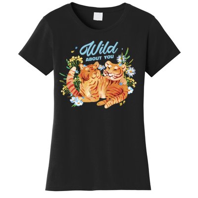 Wild About You Cute Tiger Couple Women's T-Shirt