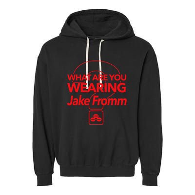 What Are You Wearing Jake Fromm By Georgia Garment-Dyed Fleece Hoodie