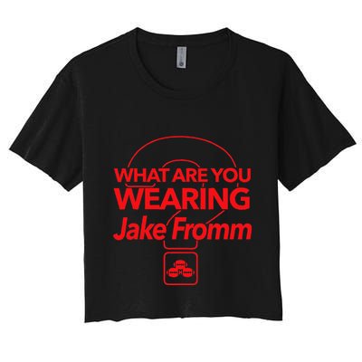 What Are You Wearing Jake Fromm By Georgia Crop Top