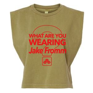 What Are You Wearing Jake Fromm By Georgia Garment-Dyed Women's Muscle Tee