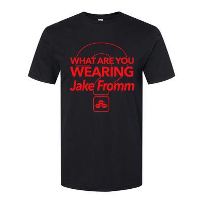 What Are You Wearing Jake Fromm By Georgia Softstyle CVC T-Shirt