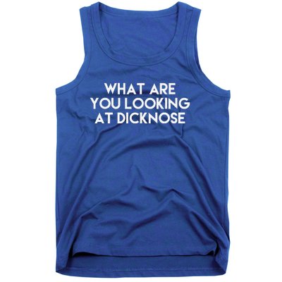 What Are You Looking At Dicknose Classic Costume Halloween Tank Top