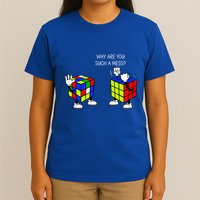 Why Are You Such A Mess Funny Speed Cubing T-Shirt