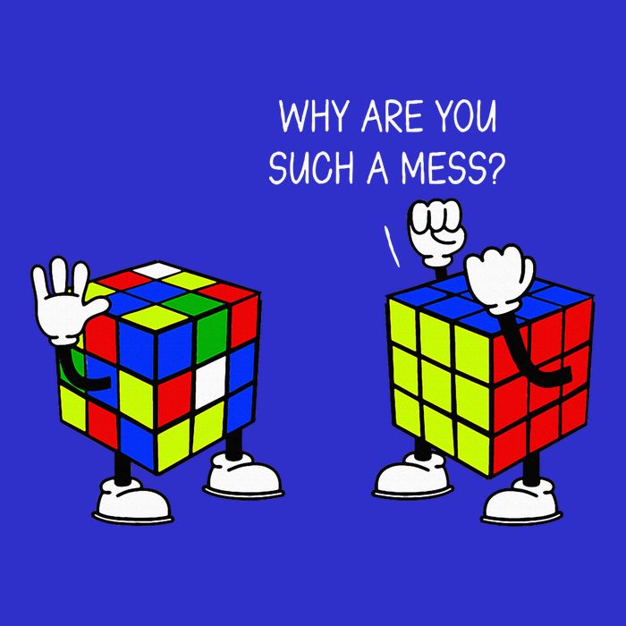 Why Are You Such A Mess Funny Speed Cubing Mousepad