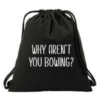 Why Arent You Bowing Funny Simp Paypig Master Slave Gift Drawstring Bag