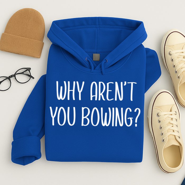 Why Arent You Bowing Funny Simp Paypig Master Slave Gift Hoodie