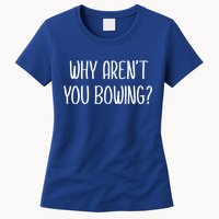Why Arent You Bowing Funny Simp Paypig Master Slave Gift Womens T-Shirt