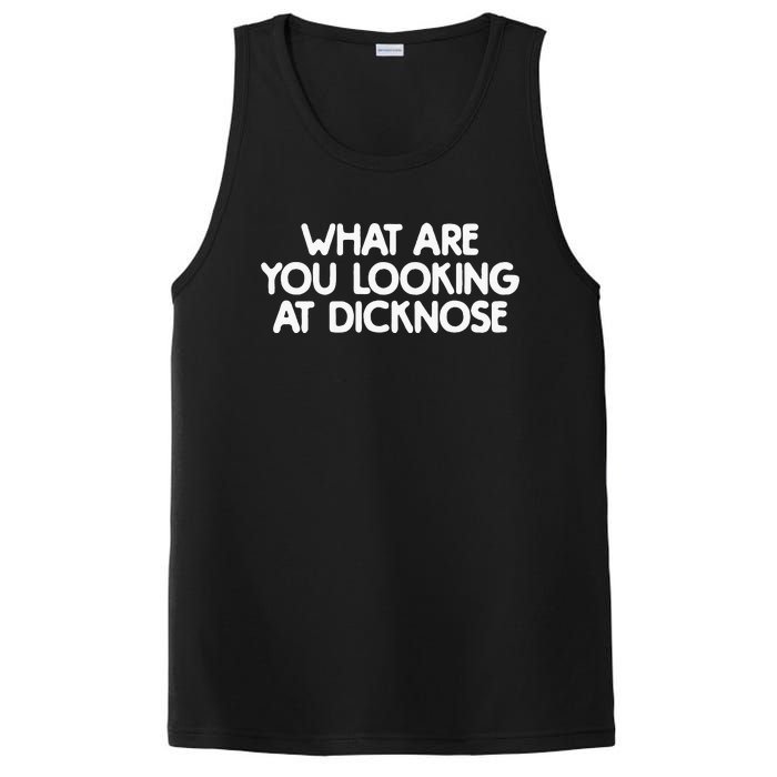 What Are You Looking At Dicknose PosiCharge Competitor Tank