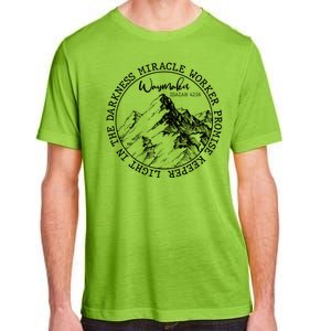 Waymaker Isaiah 42:16 Nature Mountains Adult ChromaSoft Performance T-Shirt