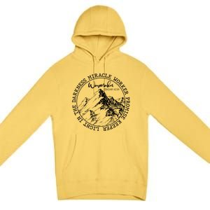 Waymaker Isaiah 42:16 Nature Mountains Premium Pullover Hoodie