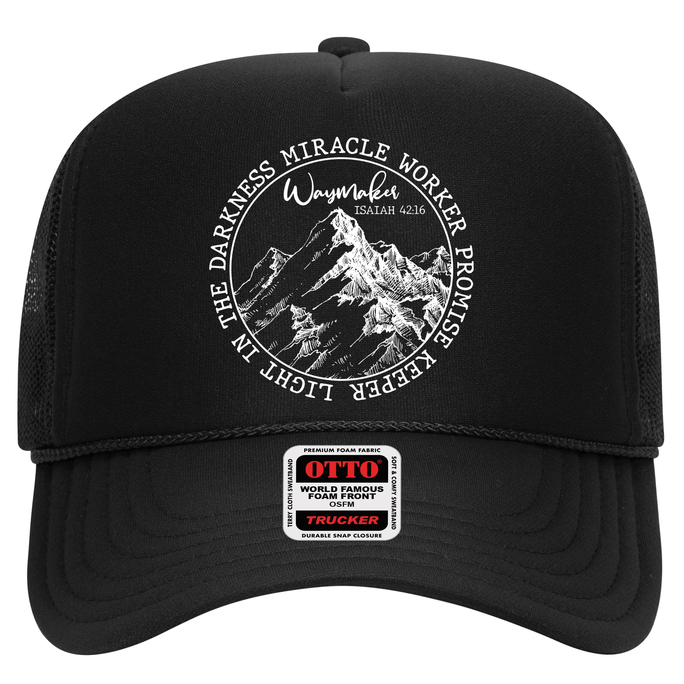Waymaker Isaiah 42:16 Nature Mountains Hat