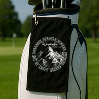 Waymaker Isaiah 42:16 Nature Mountains Golf Towel