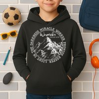 Waymaker Isaiah 42:16 Nature Mountains Kids Hoodie