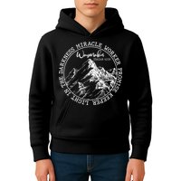 Waymaker Isaiah 42:16 Nature Mountains Kids Hoodie