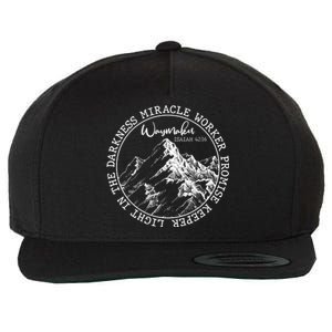 Waymaker Isaiah 42:16 Nature Mountains Wool Snapback Cap