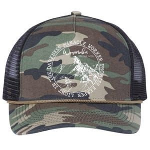 Waymaker Isaiah 42:16 Nature Mountains Retro Rope Trucker Hat Cap