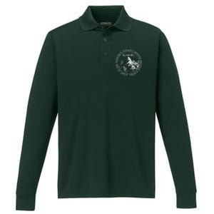 Waymaker Isaiah 42:16 Nature Mountains Performance Long Sleeve Polo