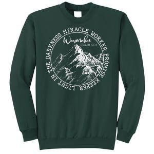 Waymaker Isaiah 42:16 Nature Mountains Sweatshirt