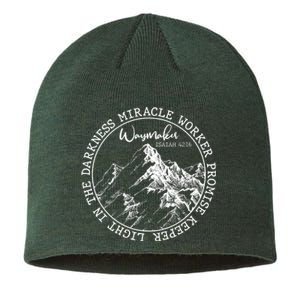 Waymaker Isaiah 42:16 Nature Mountains Sustainable Beanie