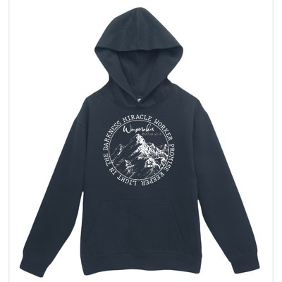 Waymaker Isaiah 42:16 Nature Mountains Urban Pullover Hoodie