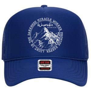 Waymaker Isaiah 42:16 Nature Mountains High Crown Mesh Back Trucker Hat