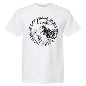 Waymaker Isaiah 42:16 Nature Mountains Garment-Dyed Heavyweight T-Shirt