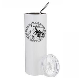 Waymaker Isaiah 42:16 Nature Mountains Stainless Steel Tumbler