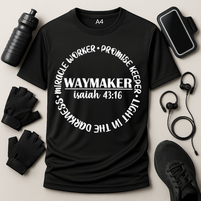 Waymaker Isaiah 43:16 Cooling Performance Crew T-Shirt